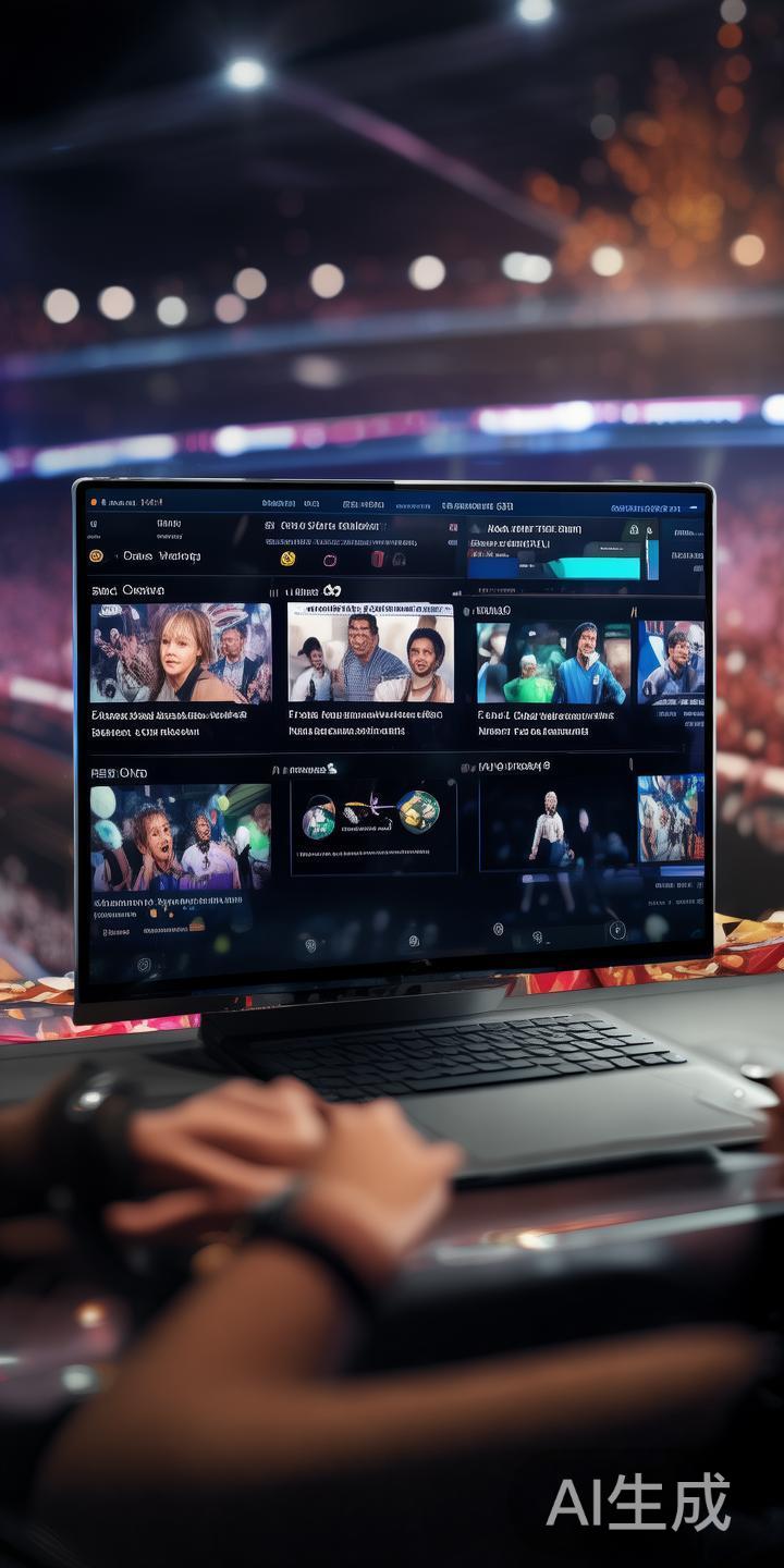 同时，平台引入互动元素，如实时评论、社区讨论、竞猜